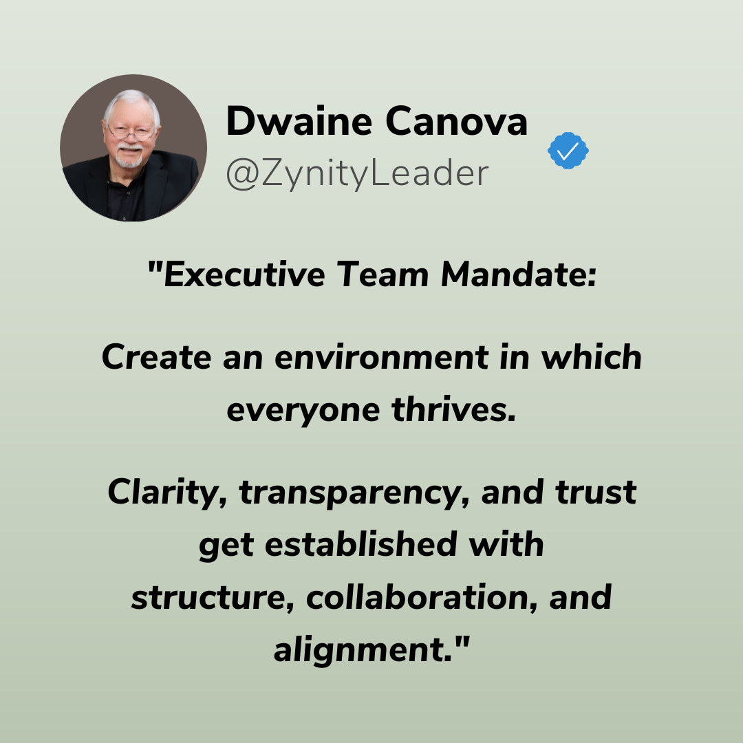 Executive Team Mandate